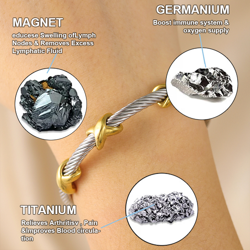 CZTICLE⢠Magnetic Therapy Titanium Steel BraceletšLimited Time Discountš„š„