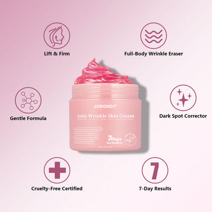 Jorondy® Anti-Wrinkle Skin Cream for Remove Wrinkles, Firms Skin, Whitening - Last Day Sale🔥90% OFF