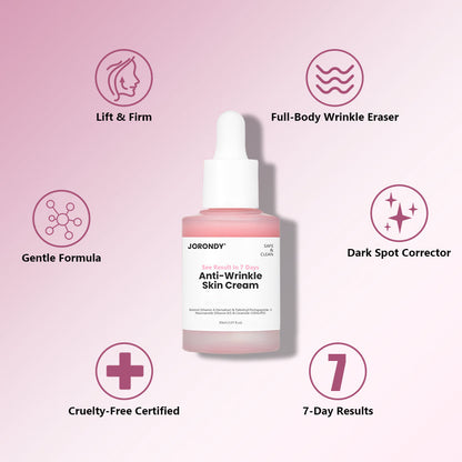 Jorondy® Anti-Wrinkle Skin Cream for Remove Wrinkles, Firms Skin, Whitening - Last Day Sale🔥90% OFF (Copy)
